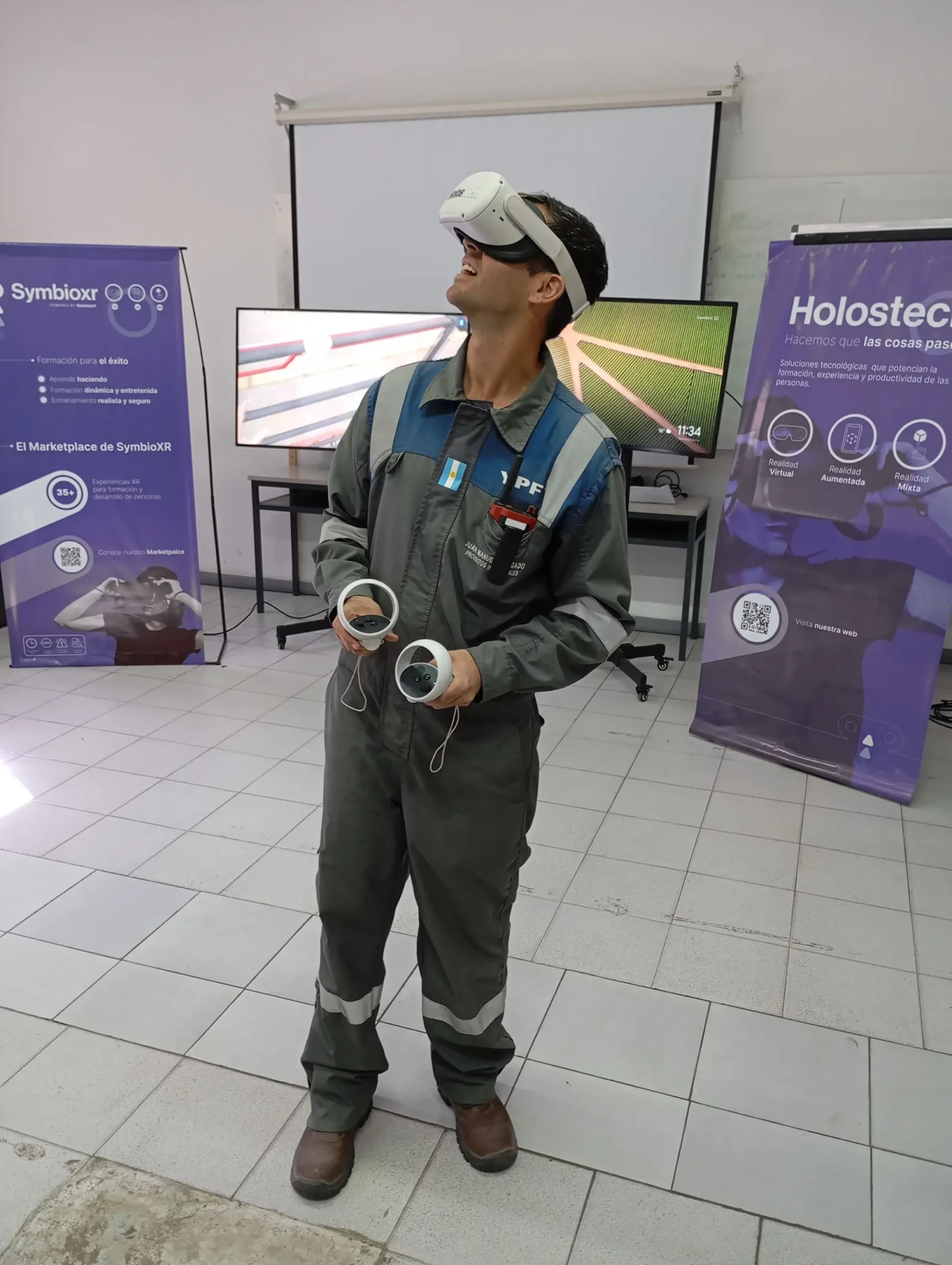 Tecnología inmersiva para Formación de Alto Riesgo